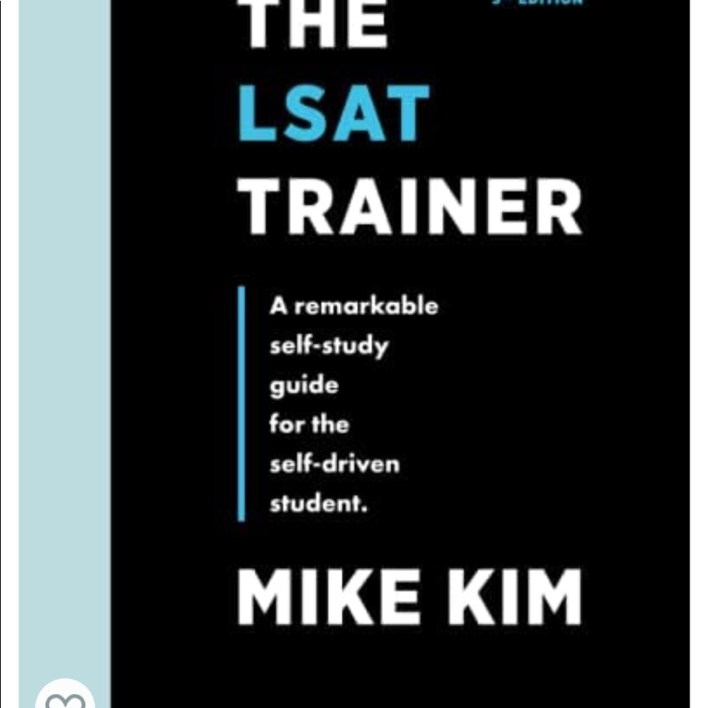 COPY - The LSAT trainer 2nd edition BRAND NEW